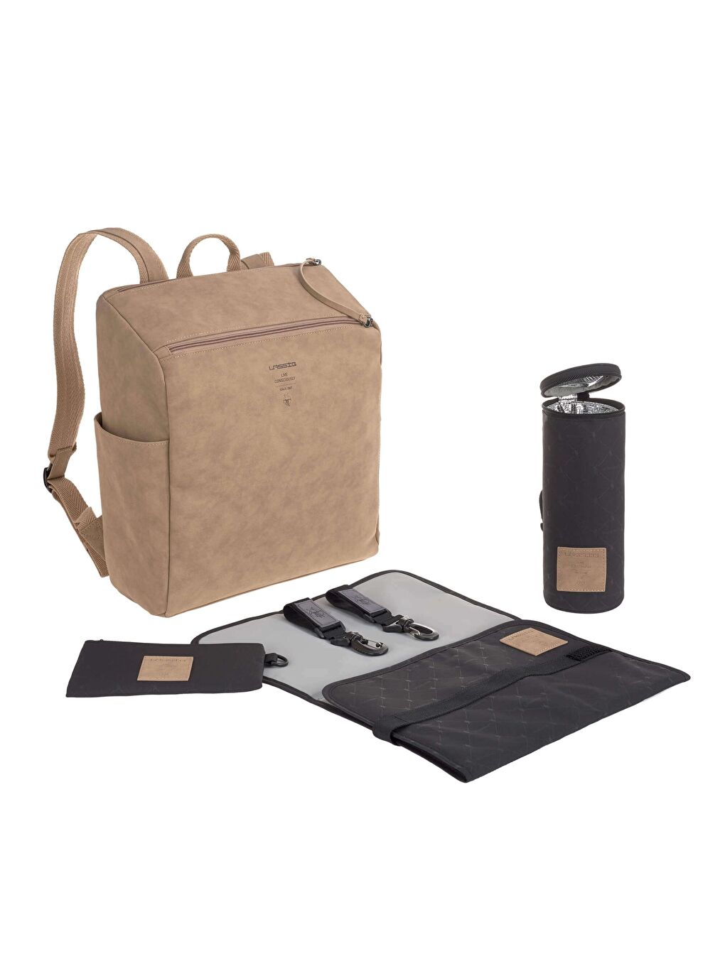 Bebek Bakım Sırt Çantası Camel-3