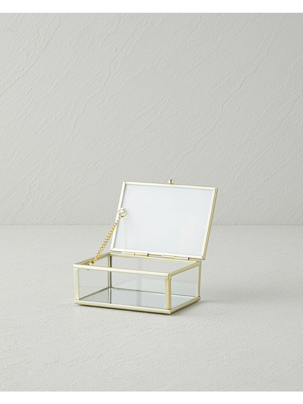 Sarı Poppy Dekoratif Kutu 11x8x5 cm Gold-1