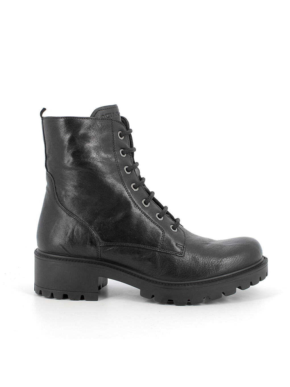 Siyah Kadın Bot 6662800 DGG 66628 Capra Met Parke Nero-1