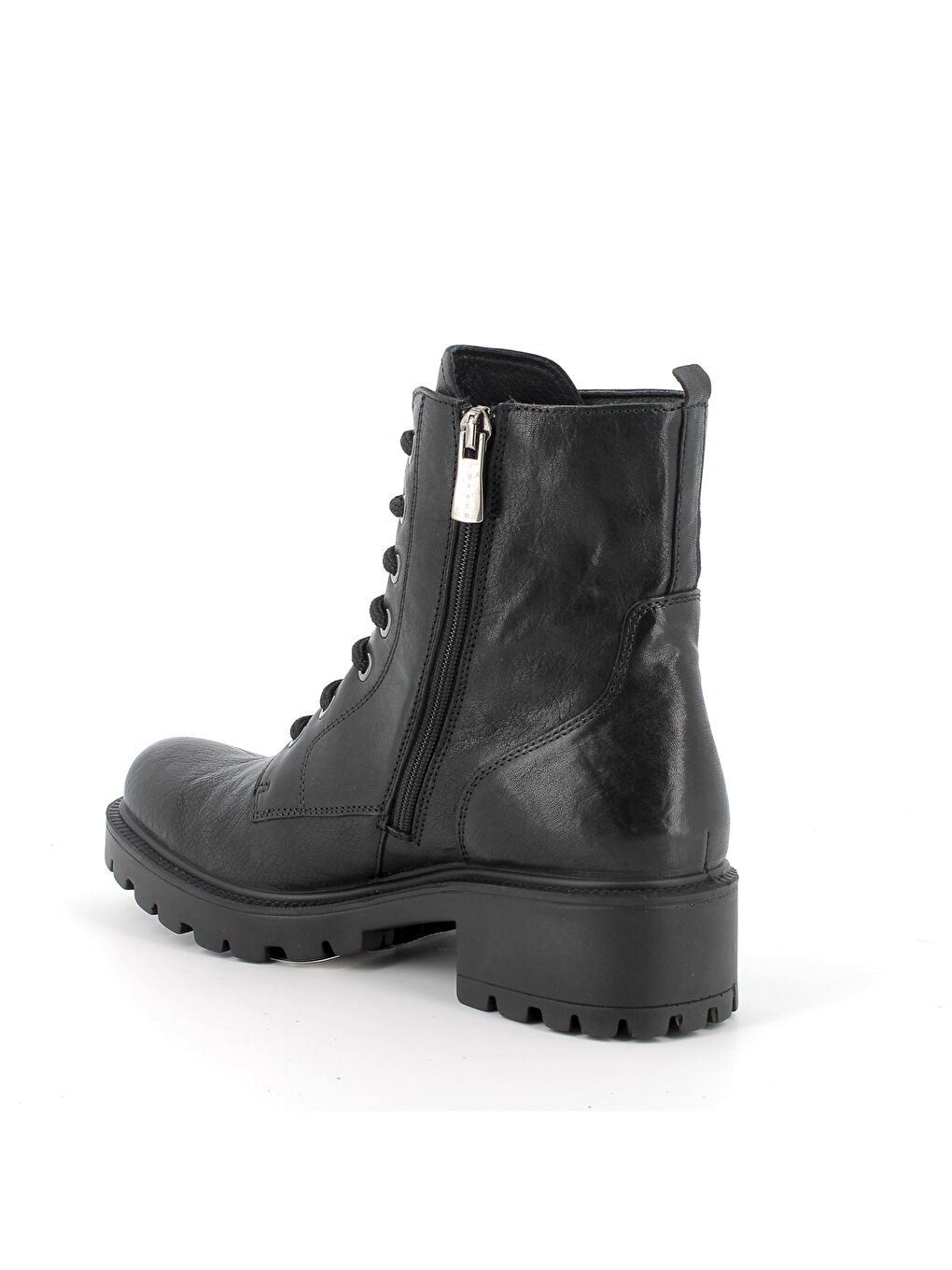 Siyah Kadın Bot 6662800 DGG 66628 Capra Met Parke Nero-2