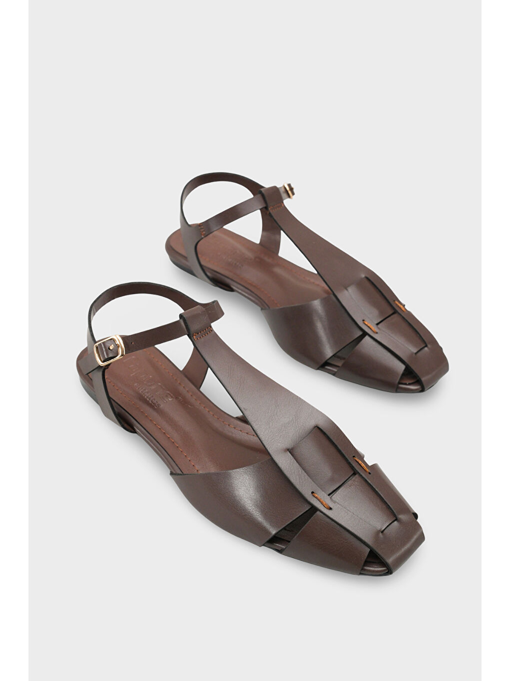 Kahverengi Lucilia Kadın Babet-1