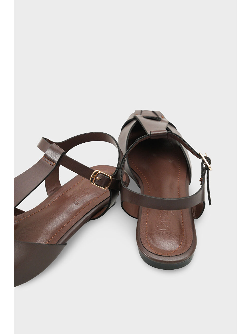 Kahverengi Lucilia Kadın Babet-4