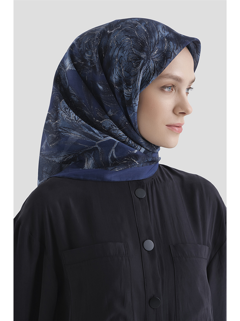İndigo Yaz Esintisi Eşarp 3991 112-1