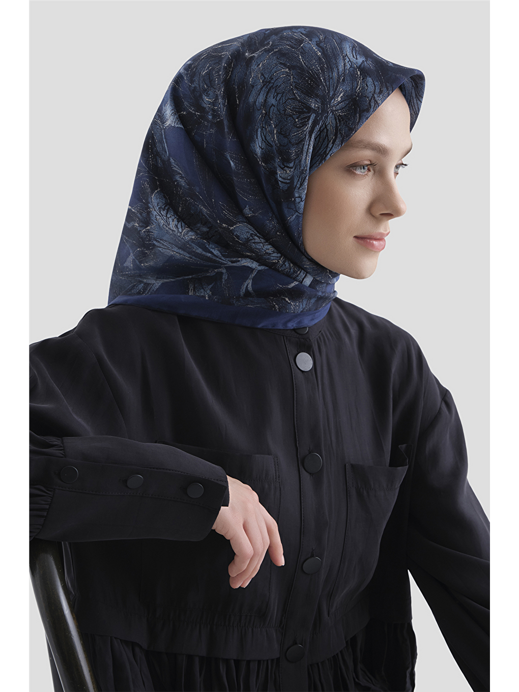 İndigo Yaz Esintisi Eşarp 3991 112-2