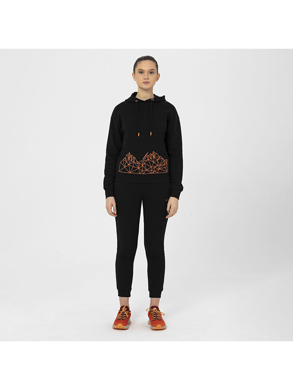 Enter Kadın Siyah Eşofman-6