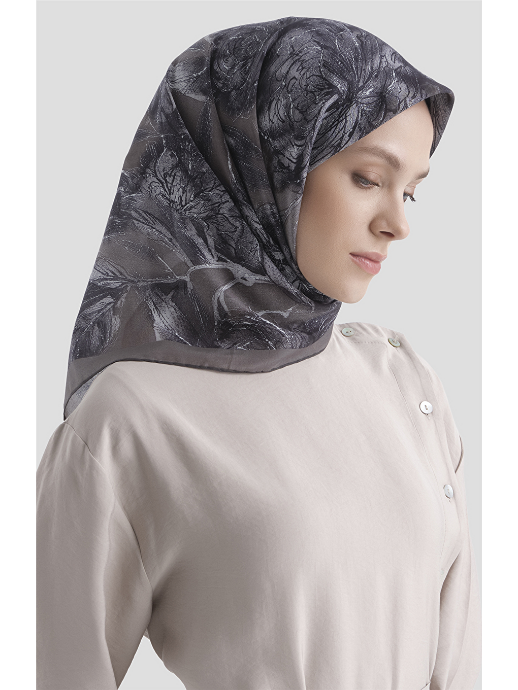 Bej Yaz Esintisi Eşarp 3991 101-2