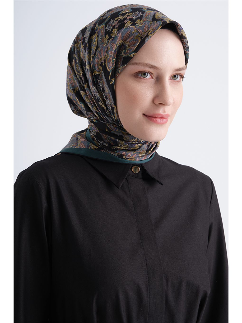 Karışık Yaz Esİntİsİ Eşarp 4173 09-1