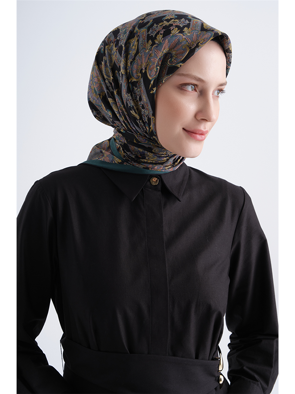 Karışık Yaz Esİntİsİ Eşarp 4173 09-2