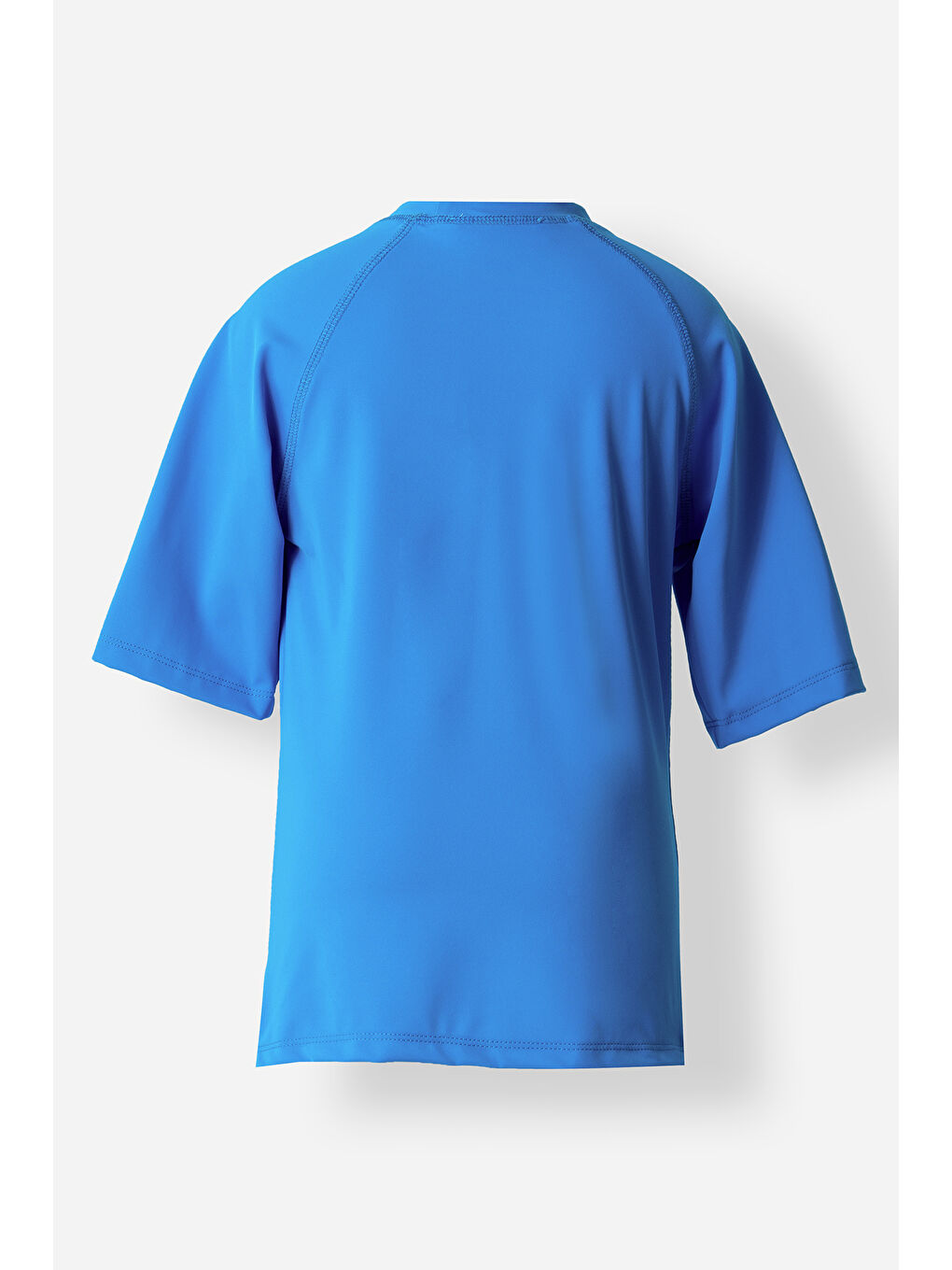 UV Korumalı Erkek Çocuk Yarım Kol Tek Üst 5273 Mavi-1