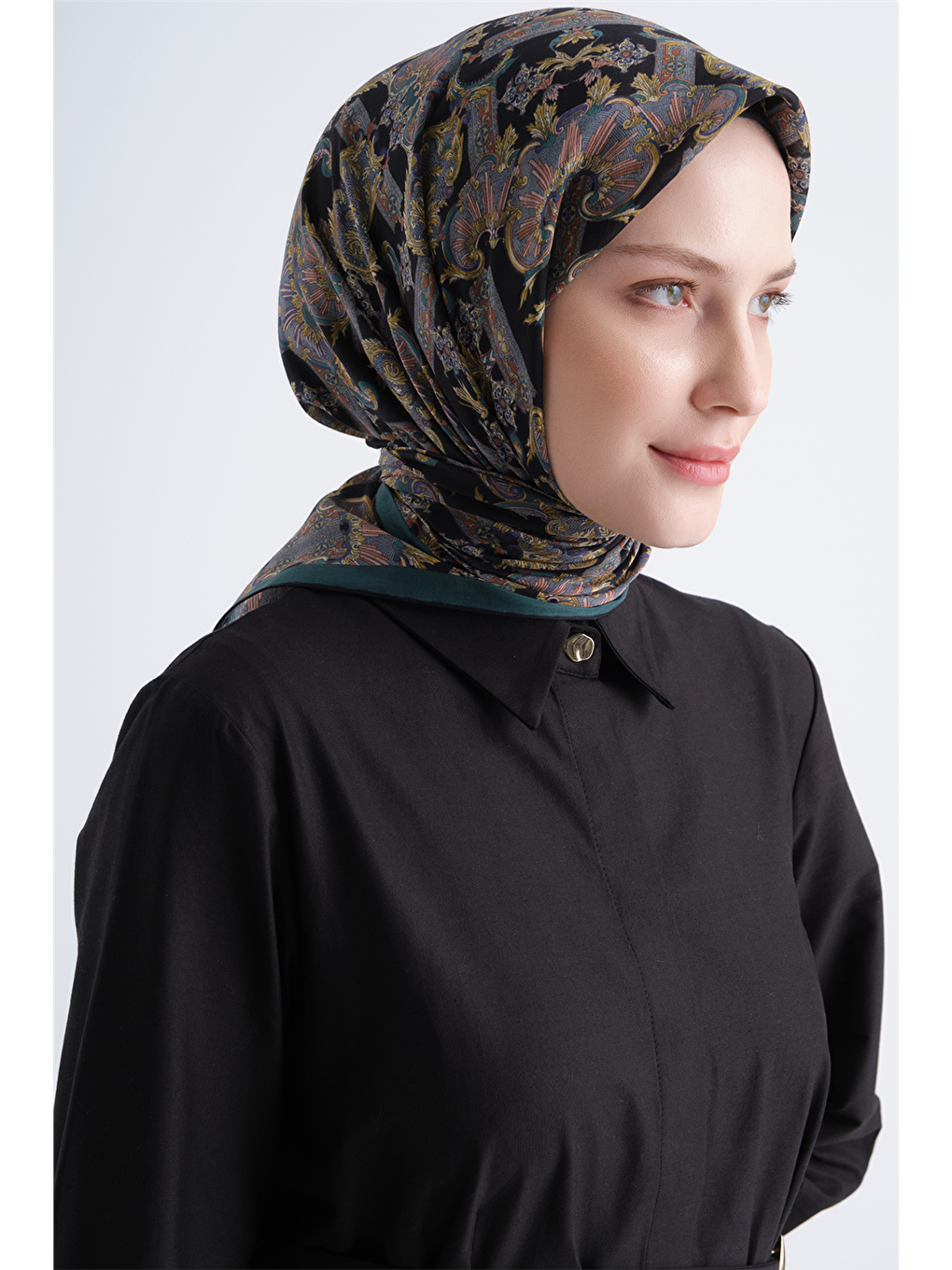 Karışık Yaz Esİntİsİ Eşarp 4173 09-3