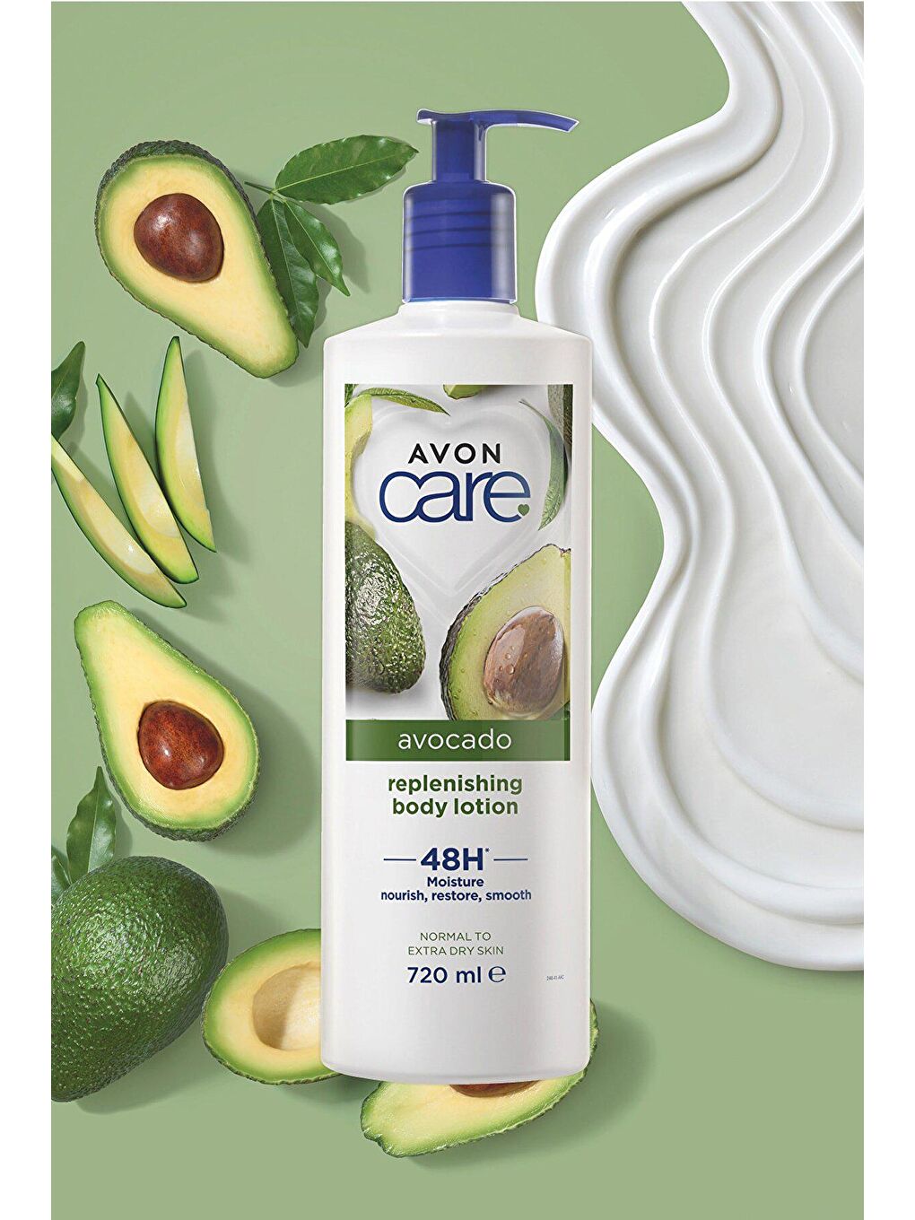 AVON Care Avokado Replenishing Avokado Yağı Içeren Vücut Losyonu 720 Ml. - 1