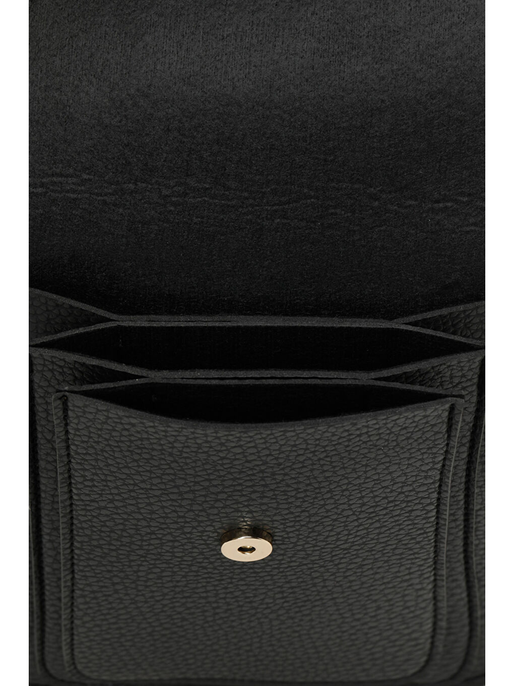 PU TLF 3FX Siyah Kadın Telefon Çantası-2