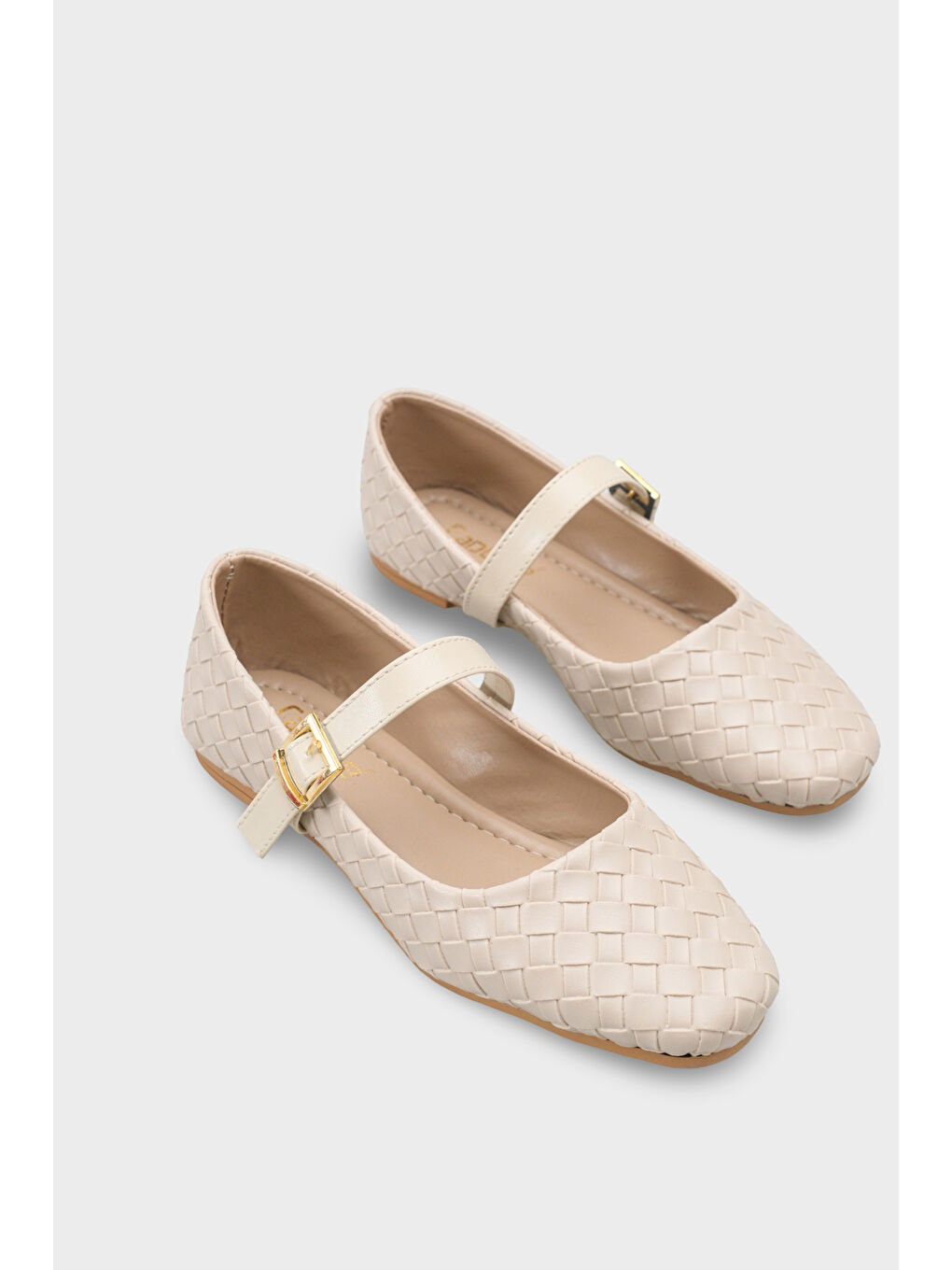 Bej Lynette Bantlı Kadın Babet-2