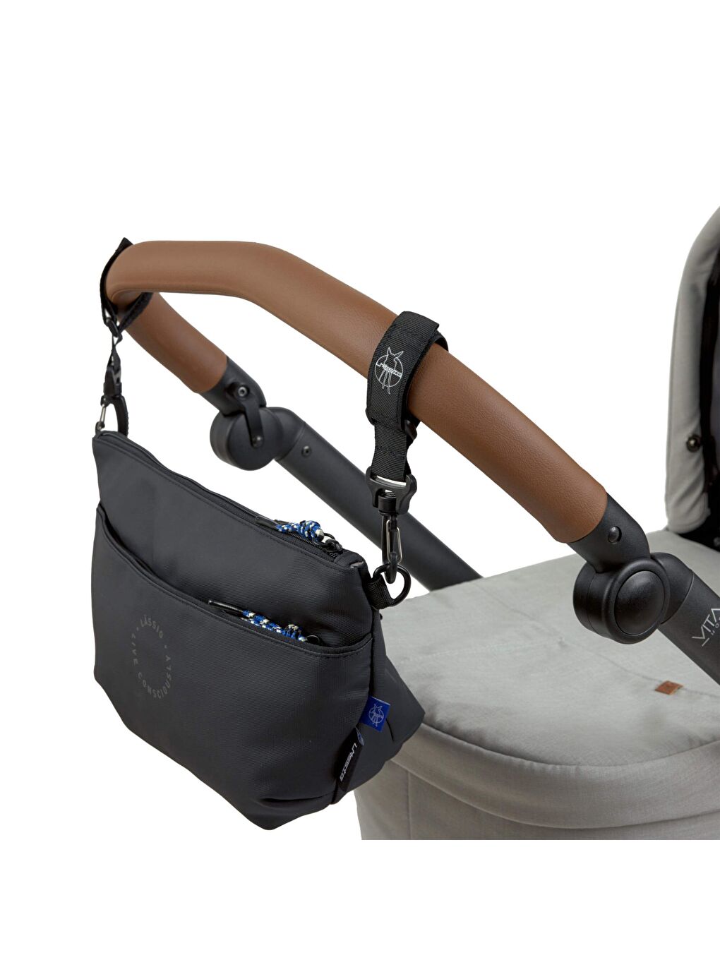 Buggy Bum Bebek Bakım Seyahat Çantası Black-5