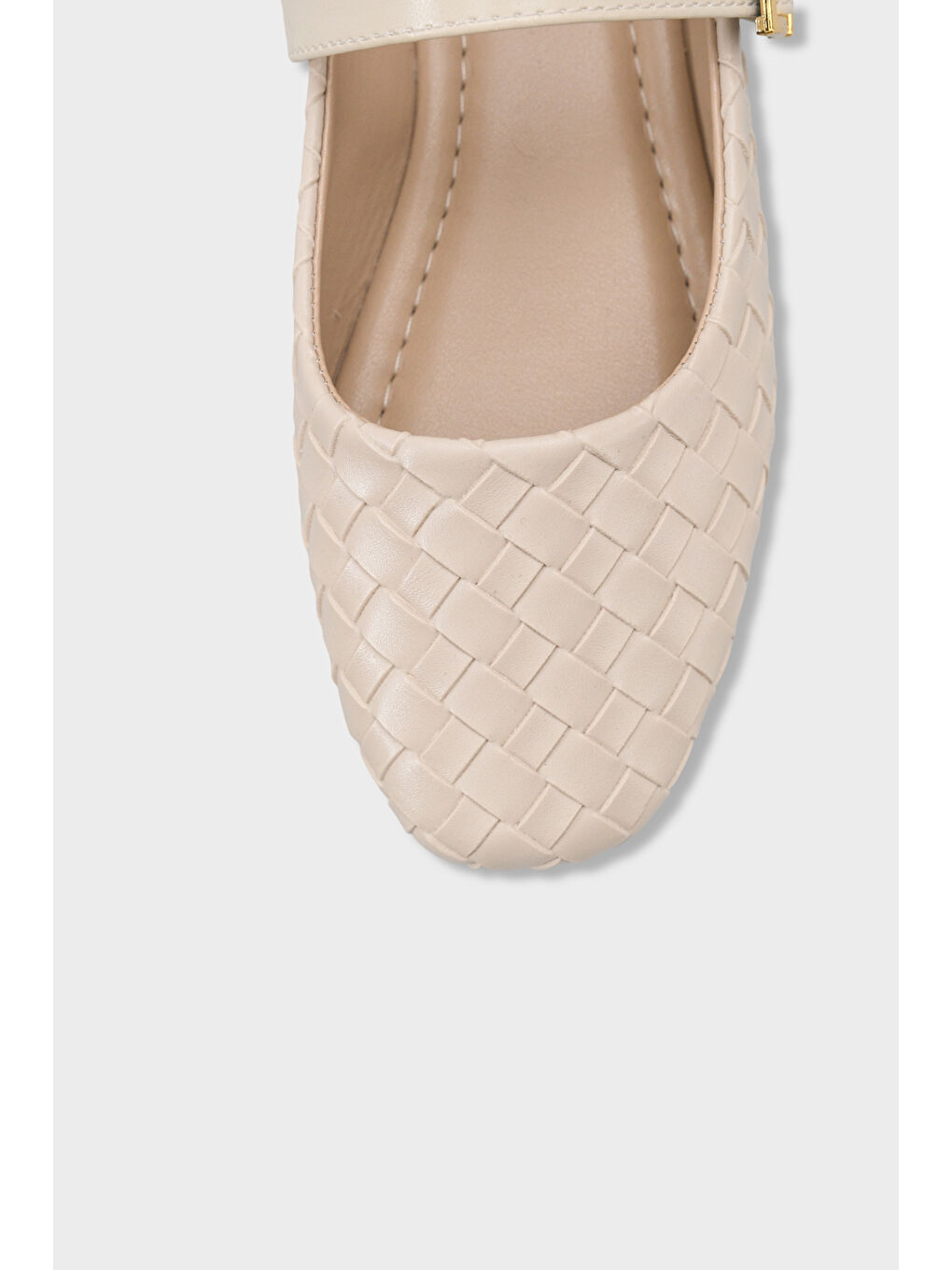 Bej Lynette Bantlı Kadın Babet-3