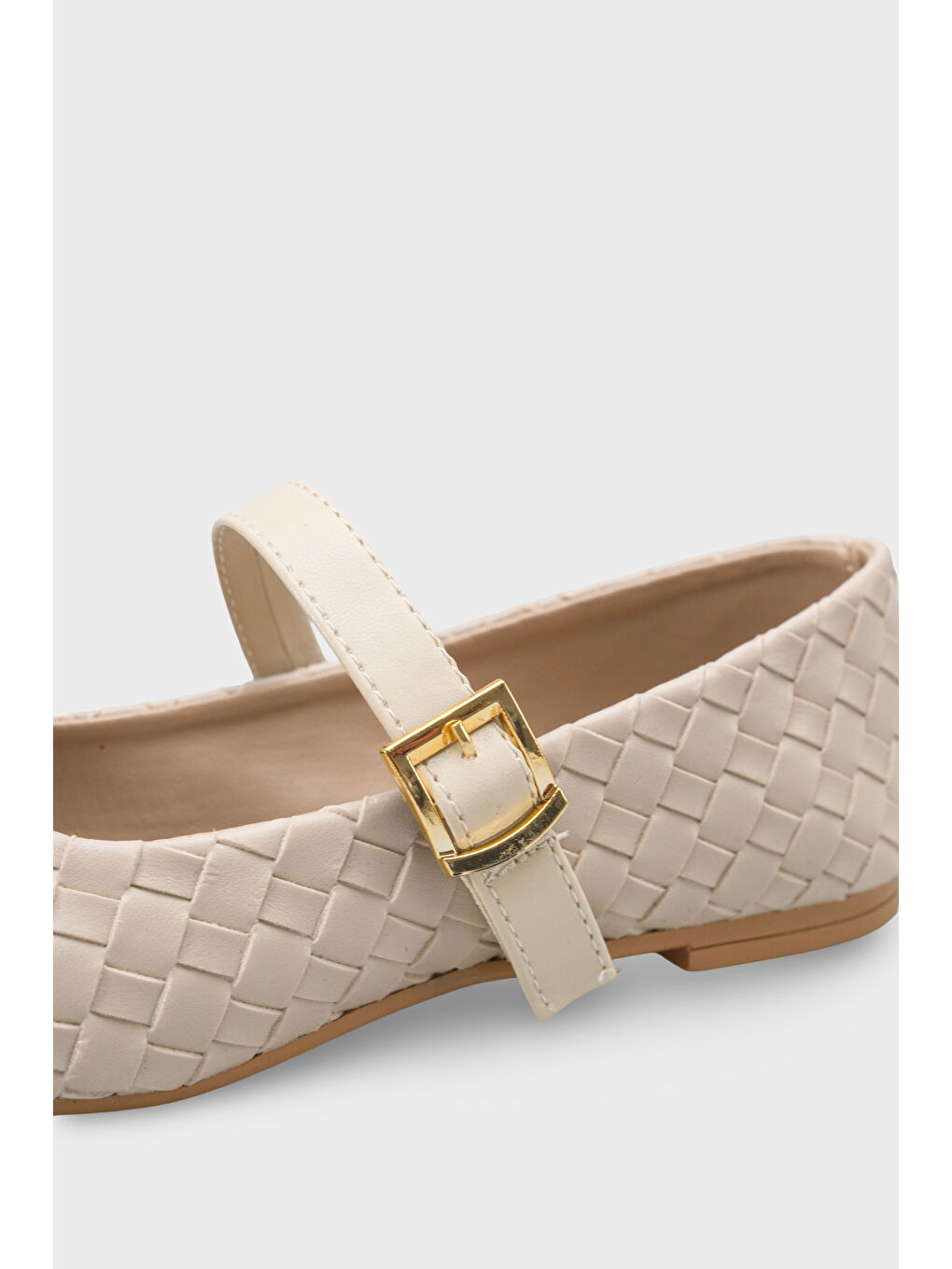 Bej Lynette Bantlı Kadın Babet-4