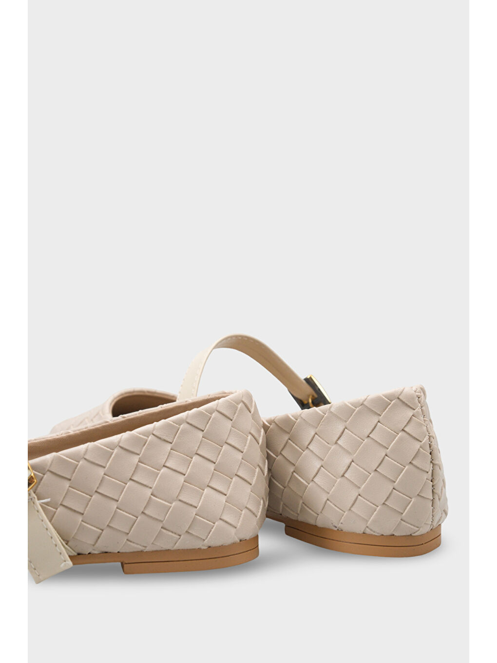 Bej Lynette Bantlı Kadın Babet-5