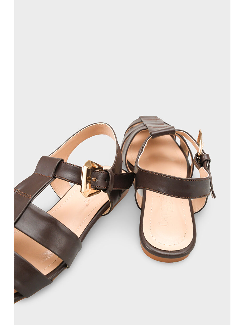 Kahverengi Julianne Kadın Babet-4