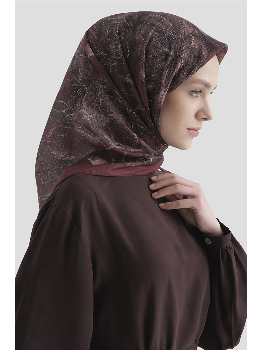 Mürdüm Yaz Esintisi Eşarp 3991 113-2