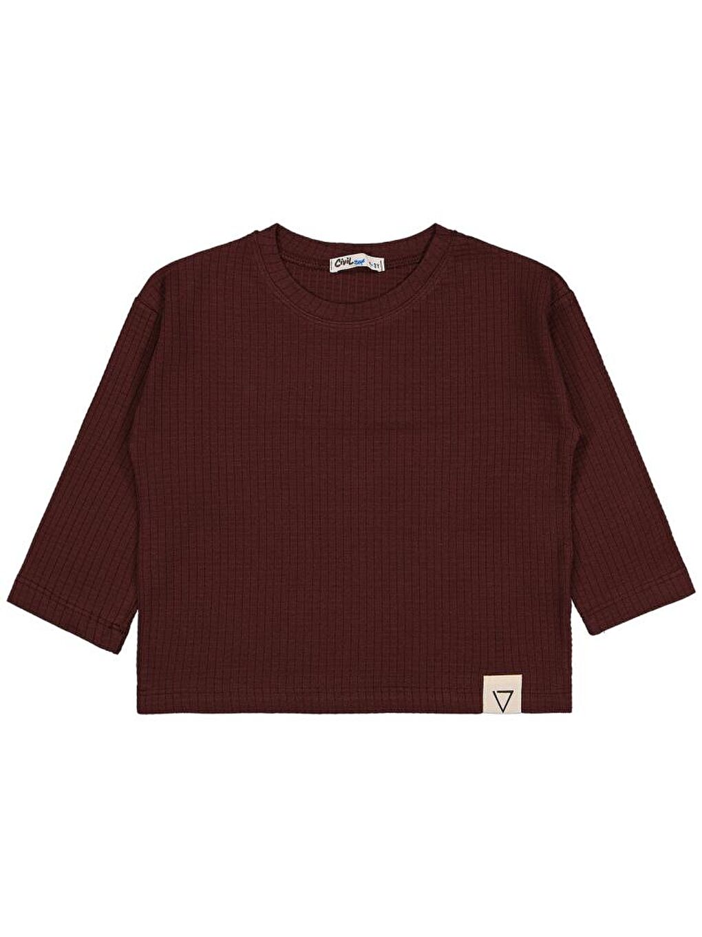 Boys Jakar Petek 2-5 Yaş Sweatshirt - Bordo 5-6 Yaş