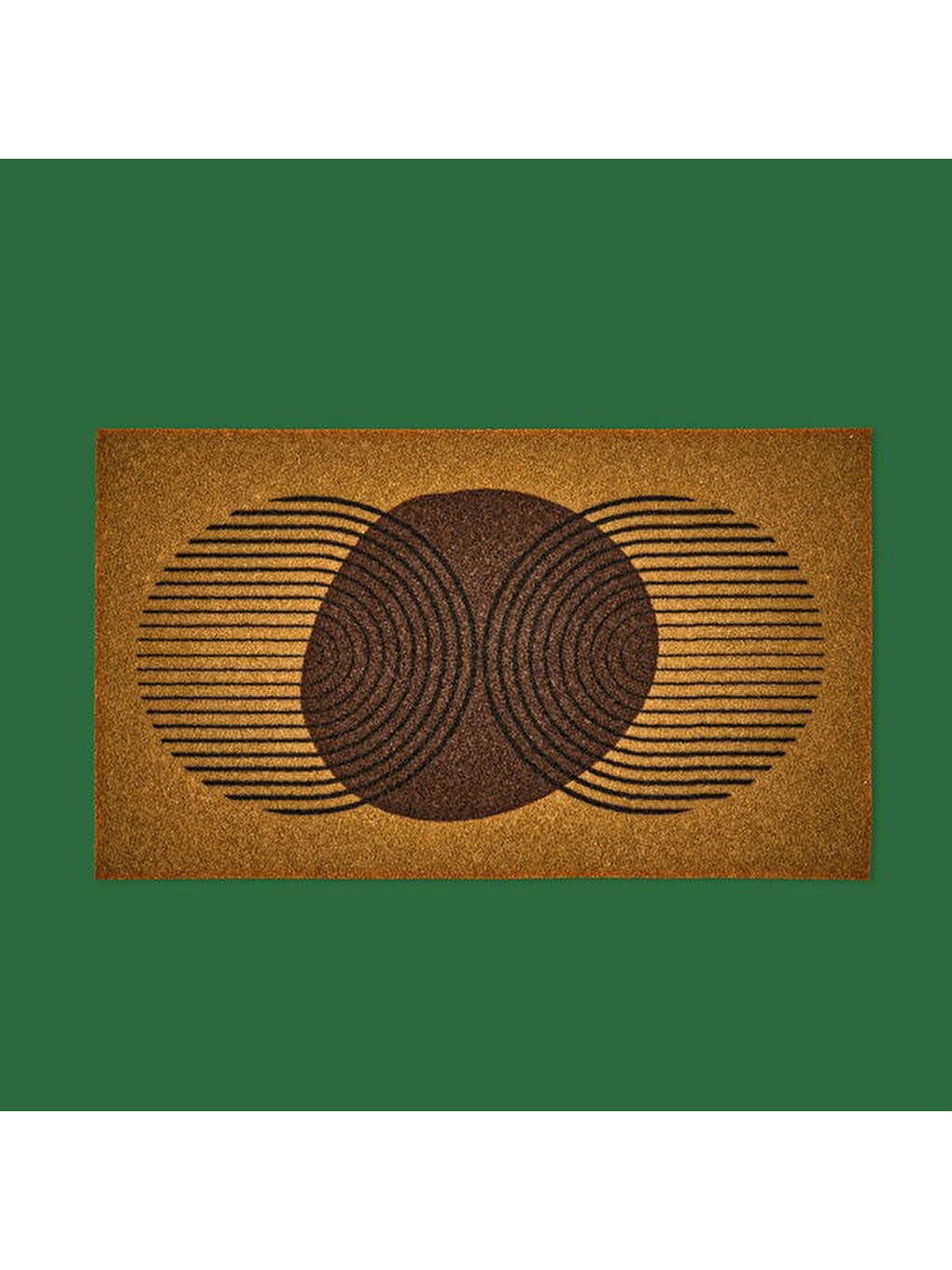 Welcome Paradoks Kapı Paspası - Bej / Kahverengi - 35x60 cm