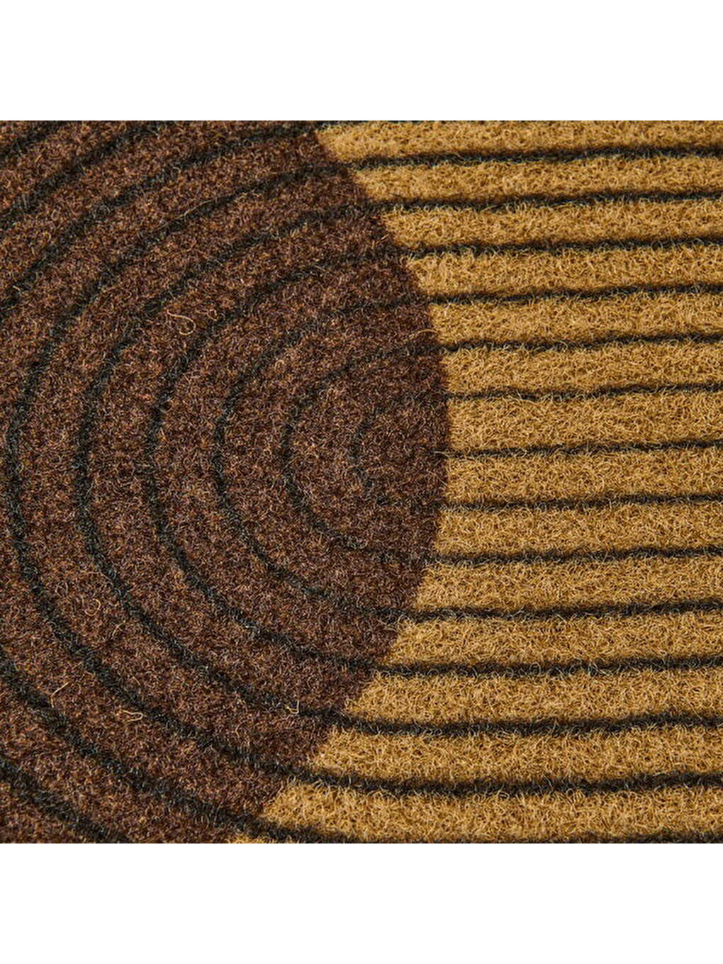 Welcome Paradoks Kapı Paspası - Bej / Kahverengi - 35x60 cm-1