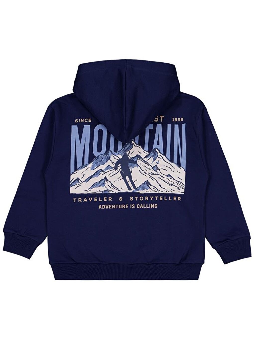 Lacivert Boys Mountaın Baskılı 6-9 Yaş Sweatshirt-2