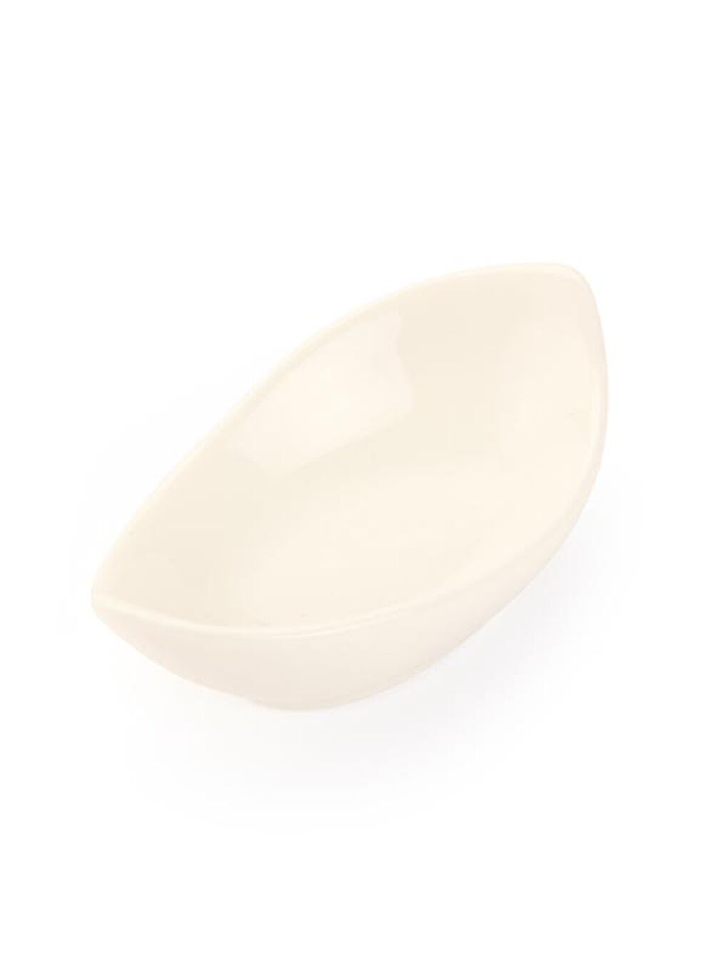 Porselen Oval Kase - Beyaz - 9x5 cm-2