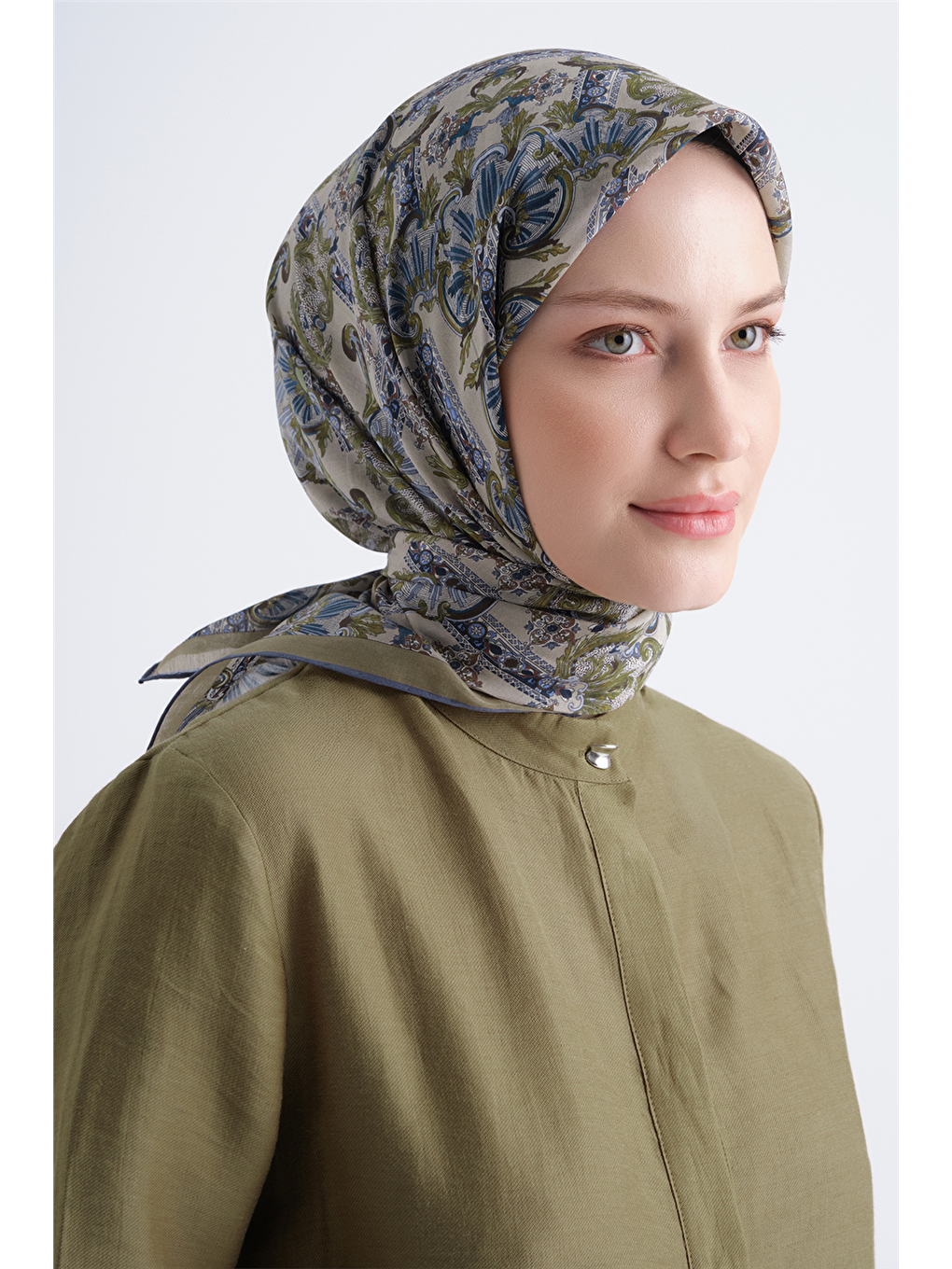 Haki Yaz Esİntİsİ Eşarp 4173 25-2