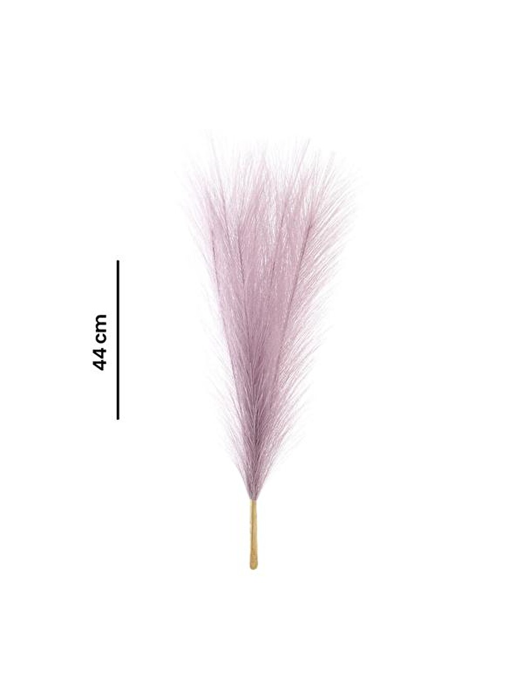 Dekoratif Tüy - Lila - 44 Cm-3