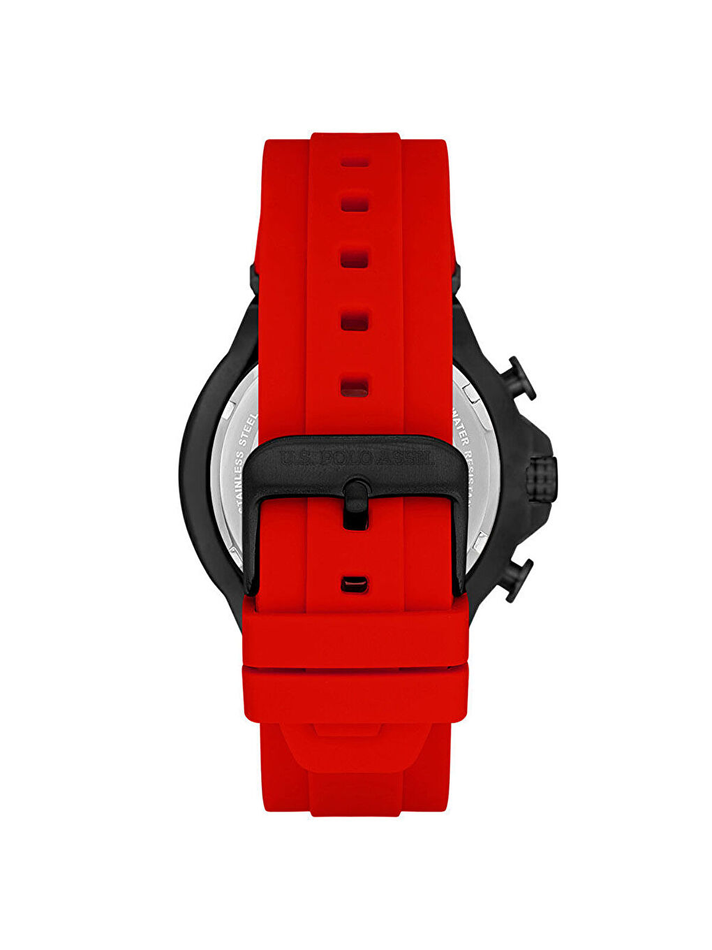 Kırmızı USPA1076-08 Erkek Kol Saati-2