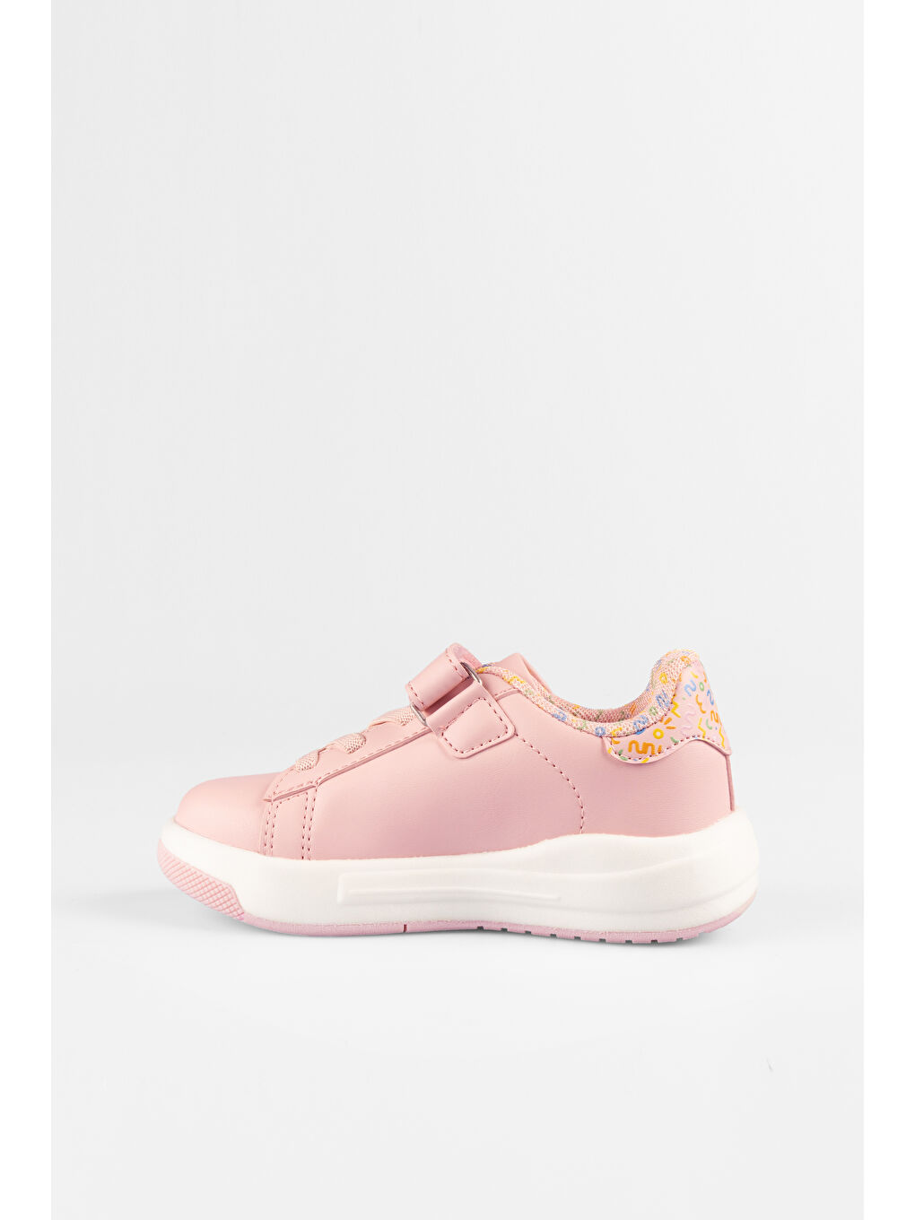 Pembe Pukky Işıklı Kız Okul Öncesi Pudra Sneaker-4