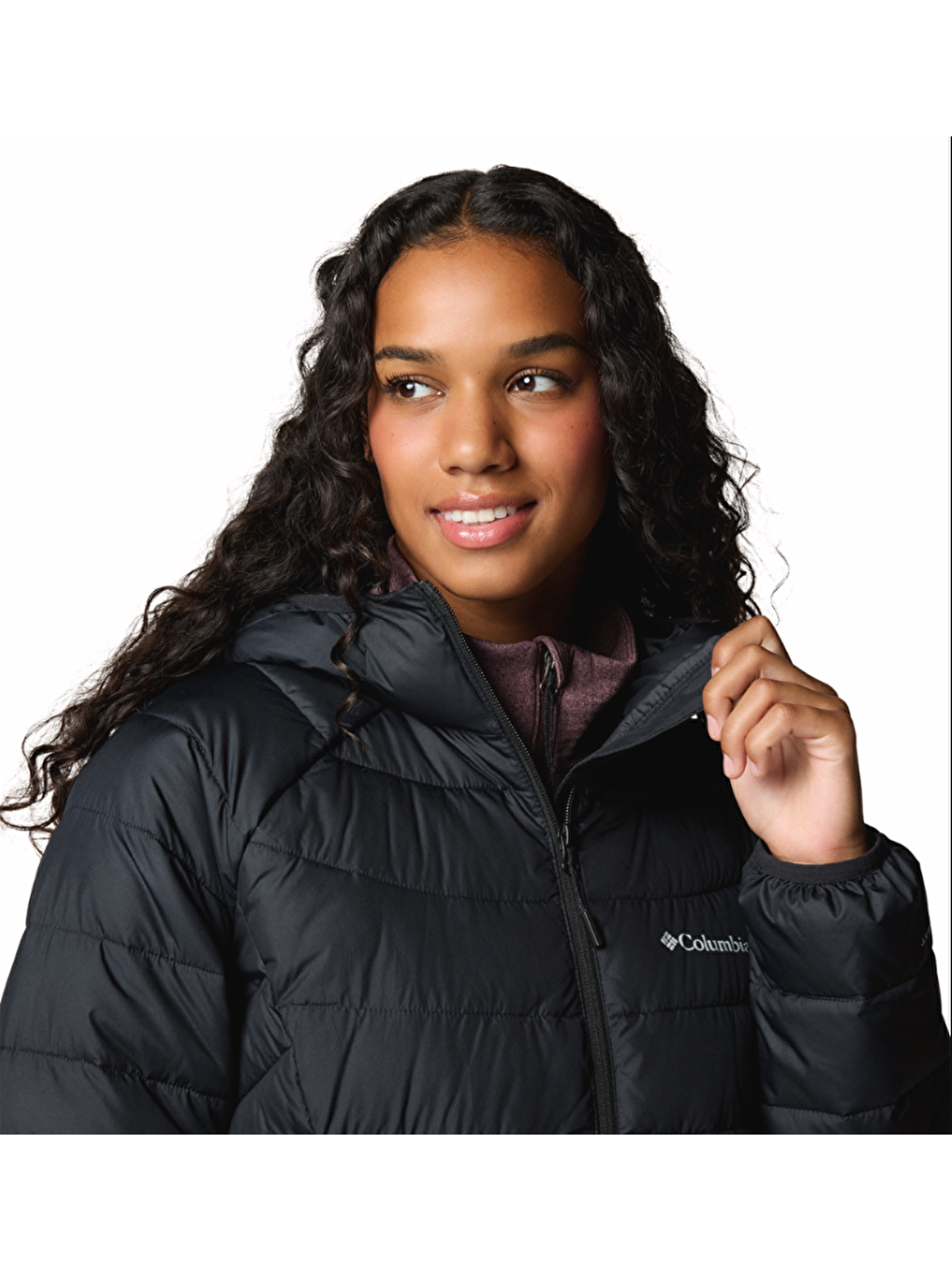 Powder Lite™ II Mid Jacket Siyah Kadın Outdoor Mont WK9575-4