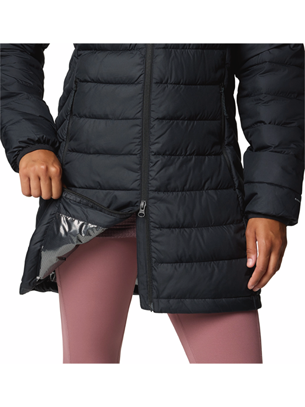 Powder Lite™ II Mid Jacket Siyah Kadın Outdoor Mont WK9575-5