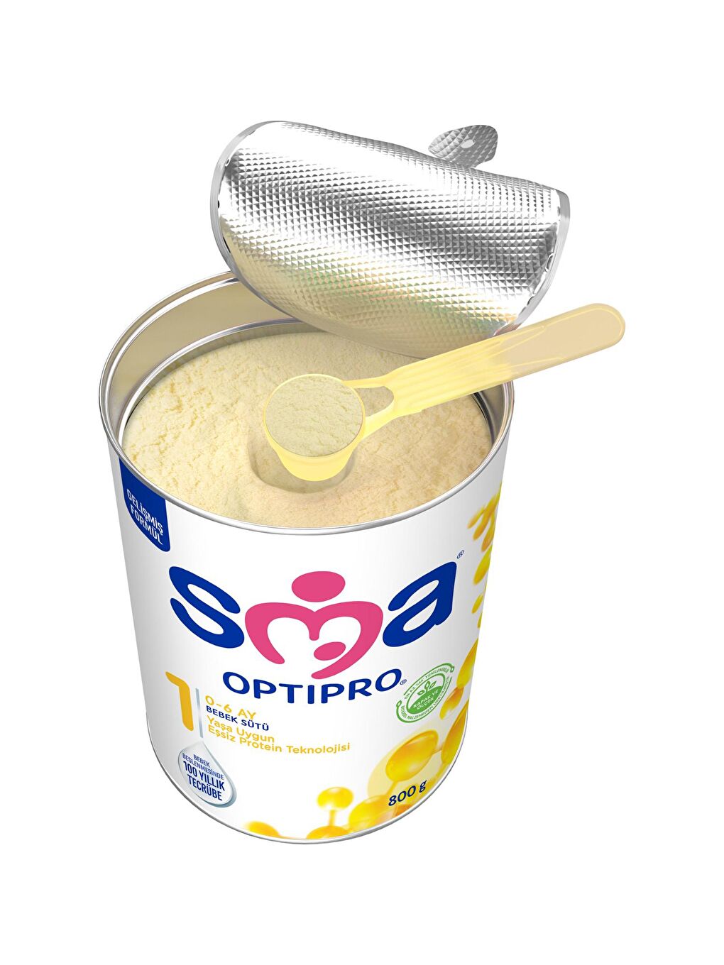 SMA Renksiz 1 Optipro Probiyotik Bebek Sütü 800 gr - 2