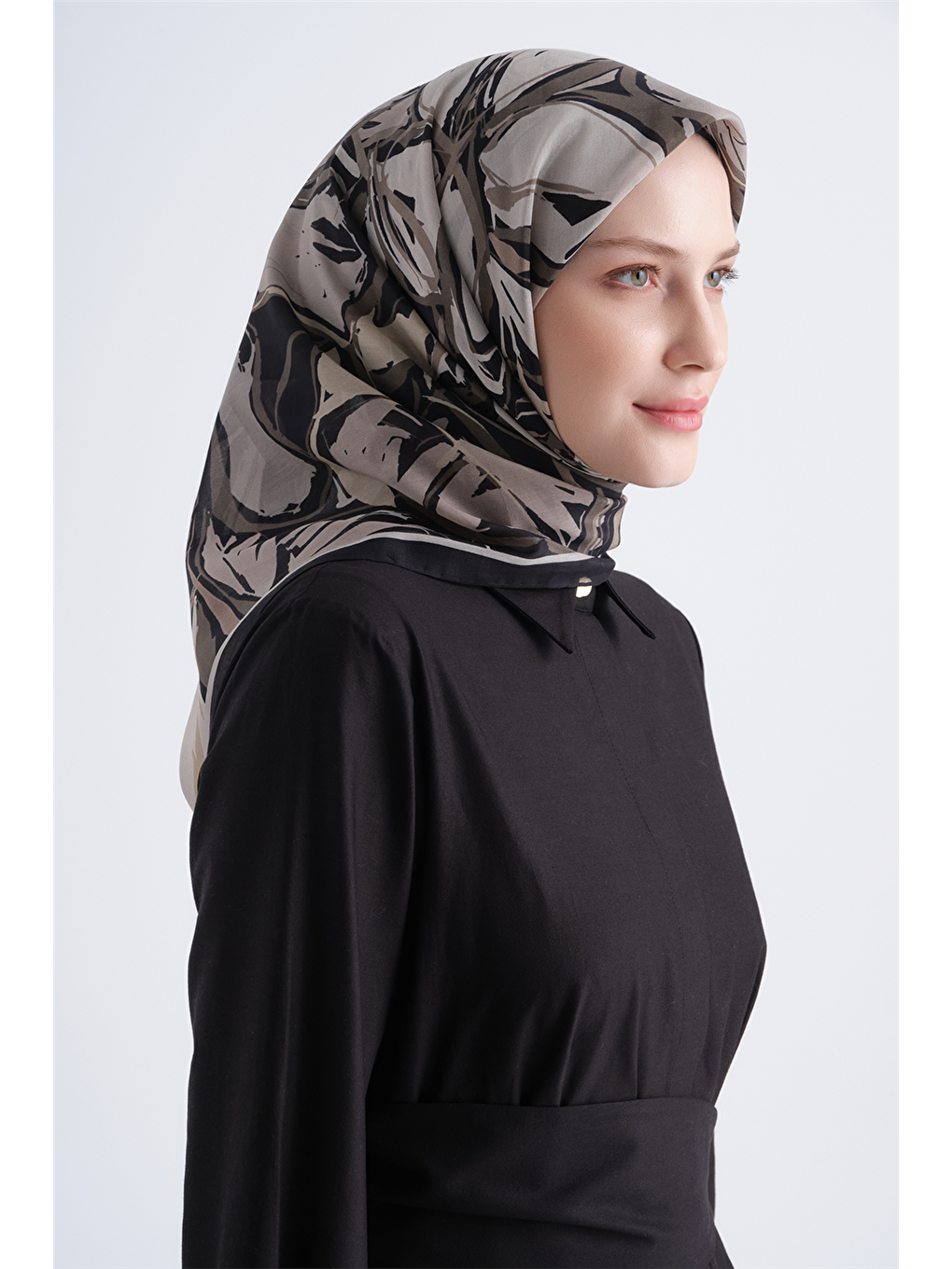 Bej Yaz Esintisi Eşarp 3994 04-1