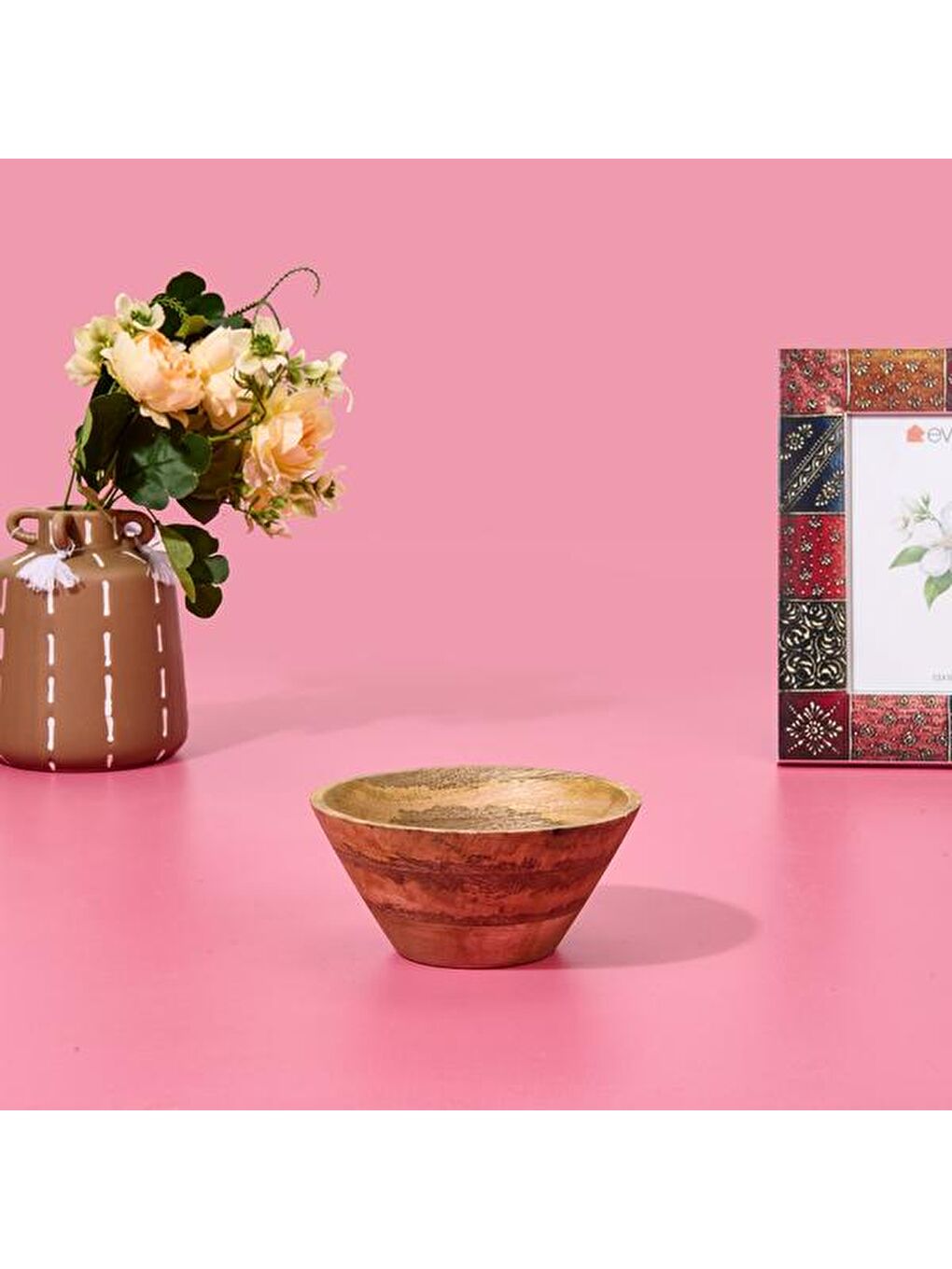 Mango Kase - Kahverengi - 15x6,5 cm-3