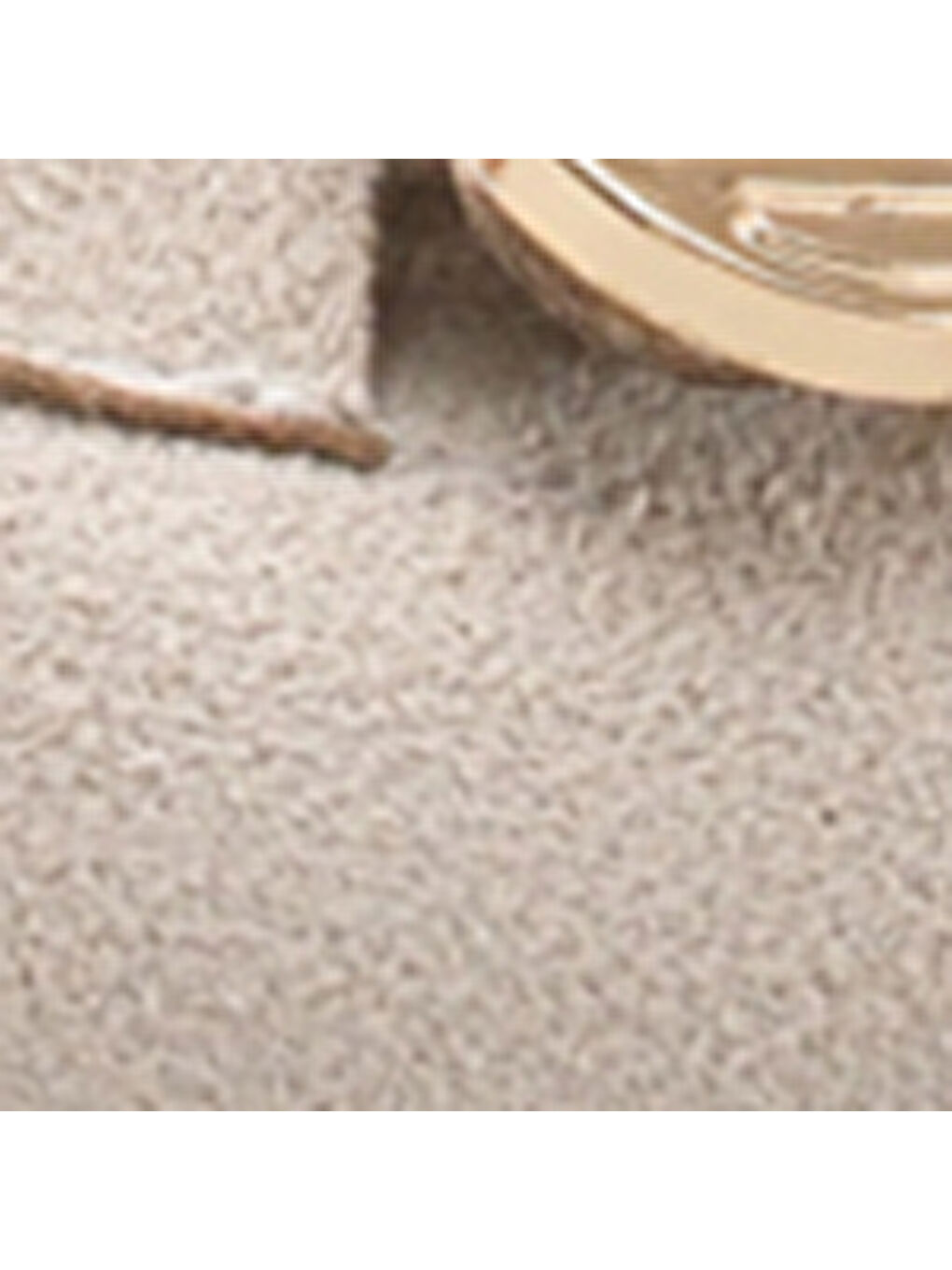 Bej Janessa Metal Tokalı Yumuşak Kadın Loafer Ayakkabı-6