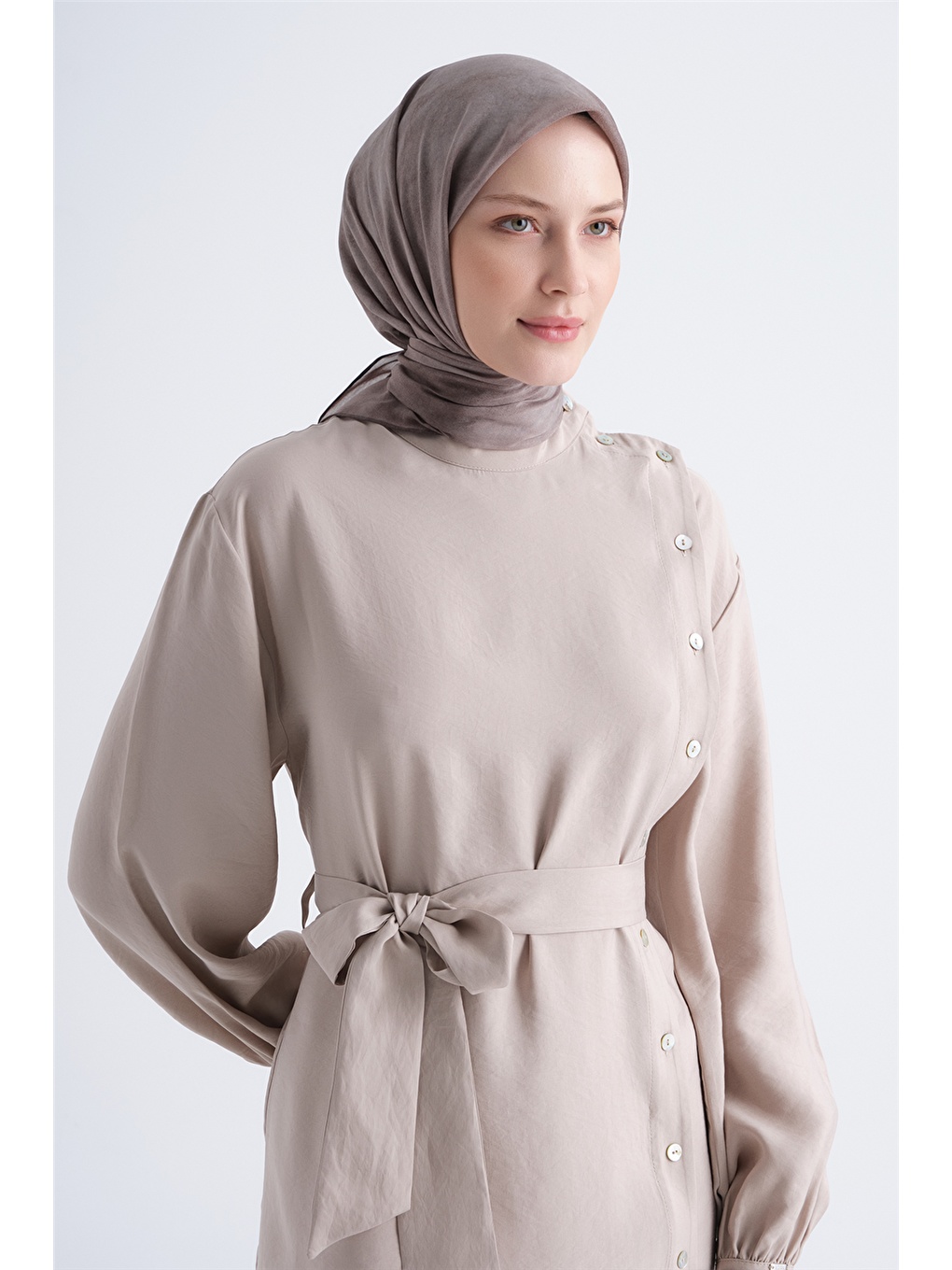 Bej Yaz Esintisi Eşarp 4172 37