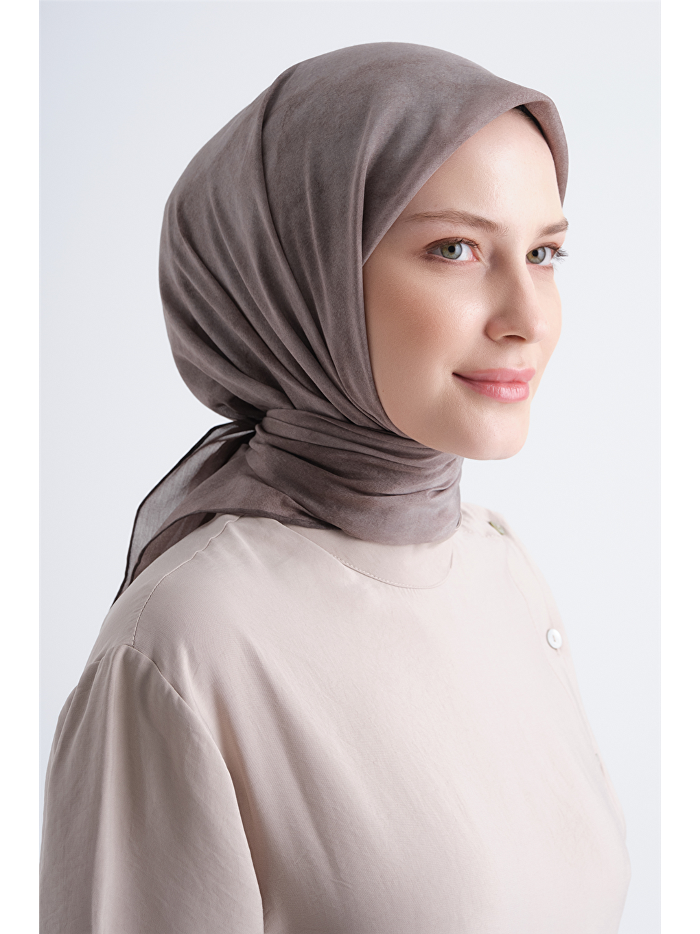 Bej Yaz Esintisi Eşarp 4172 37-1