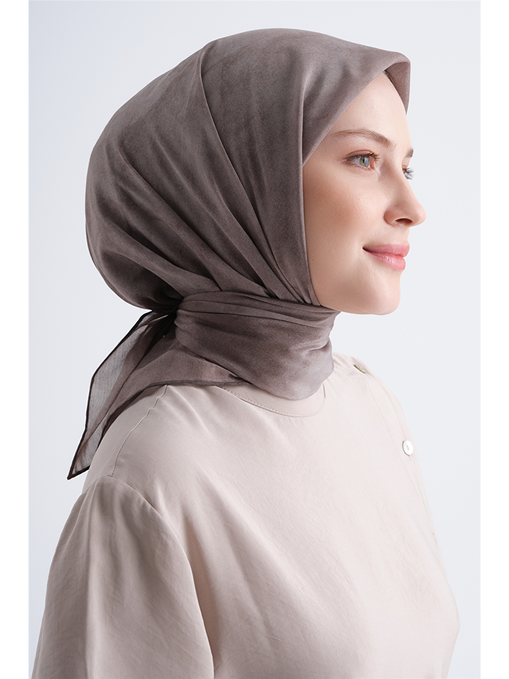 Bej Yaz Esintisi Eşarp 4172 37-3