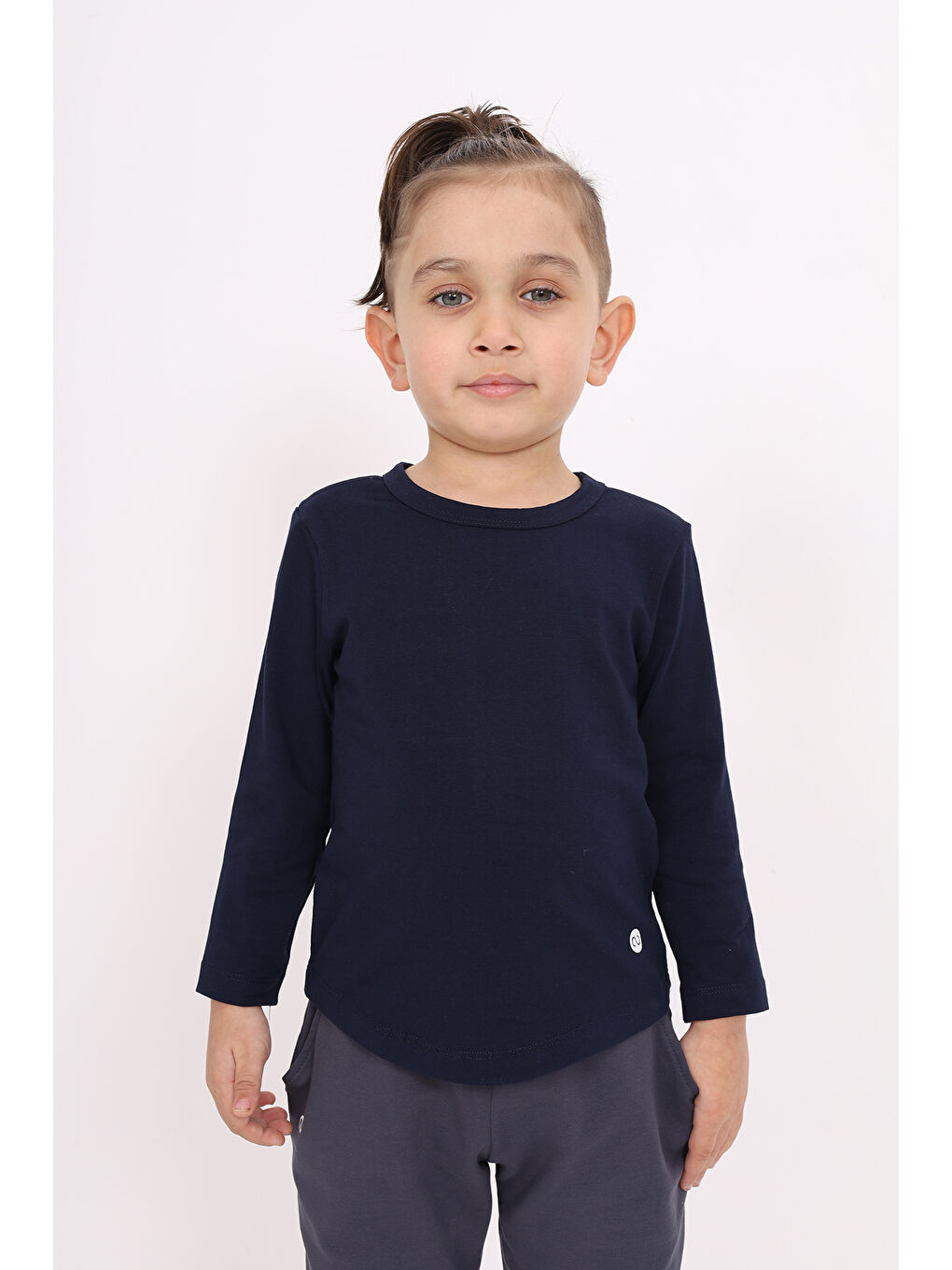 Toontoykids Lacivert Erkek Çocuk Baskılı Sweatshirt