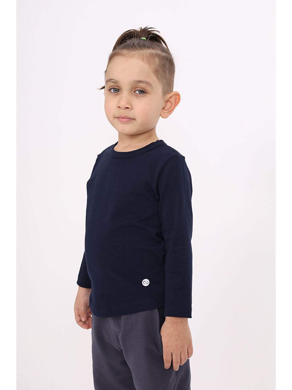 Toontoykids Lacivert Erkek Çocuk Baskılı Sweatshirt - 1