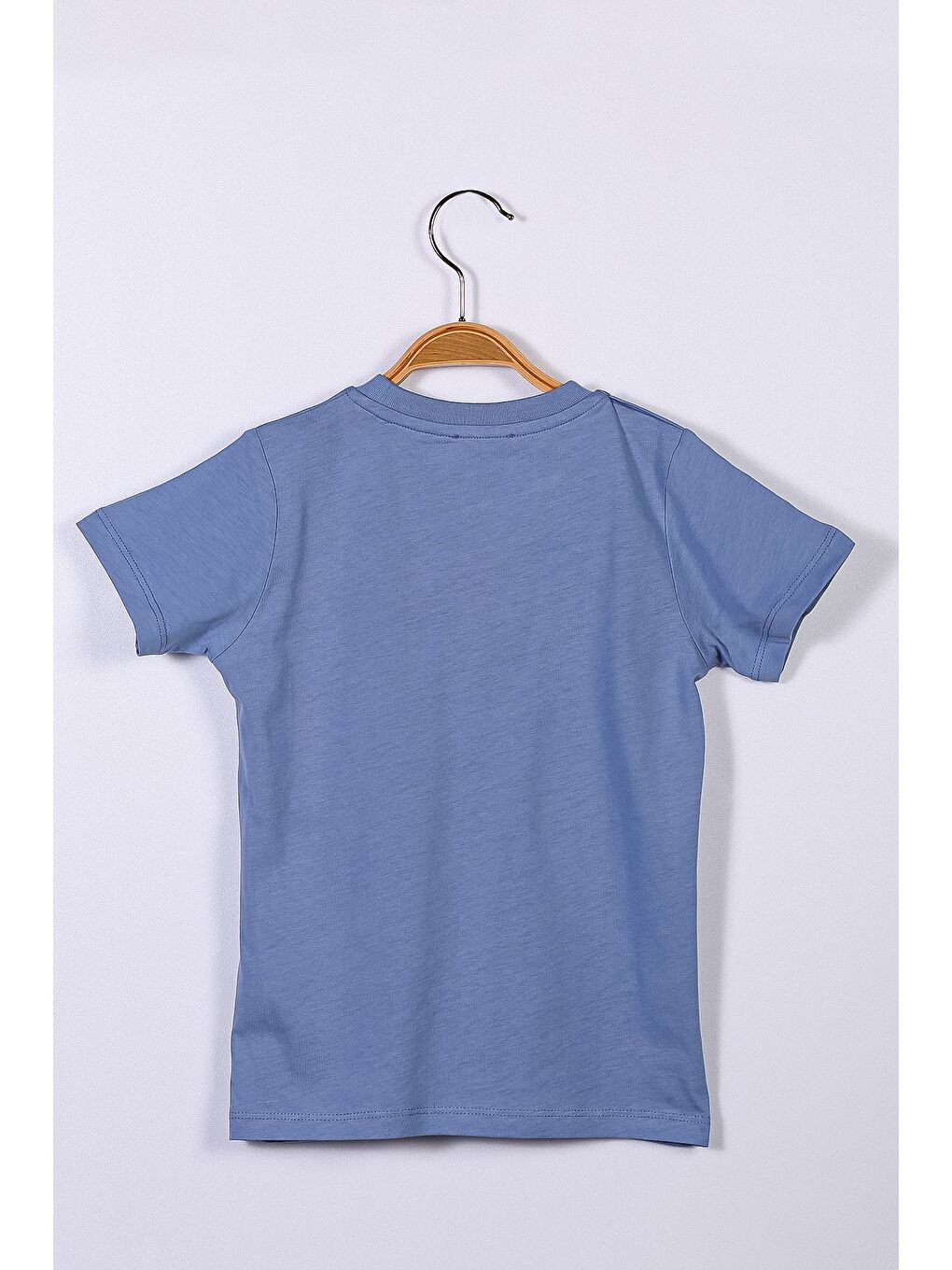 Mavi Unisex Bebek Basic T-Shirt (9Ay-4Yaş)-1