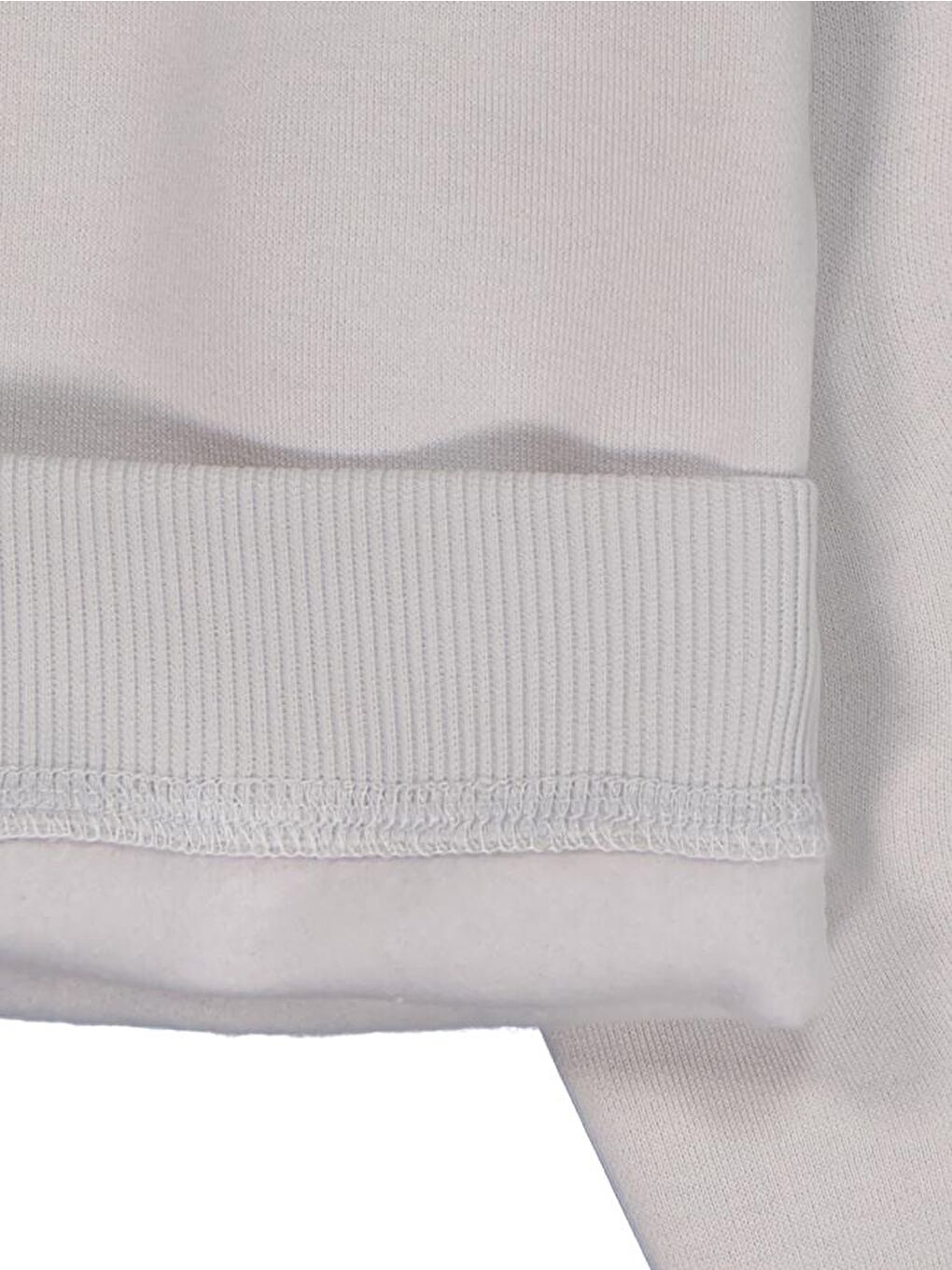 Gri Girls Star Baskılı 6-9 Yaş Sweatshirt-1