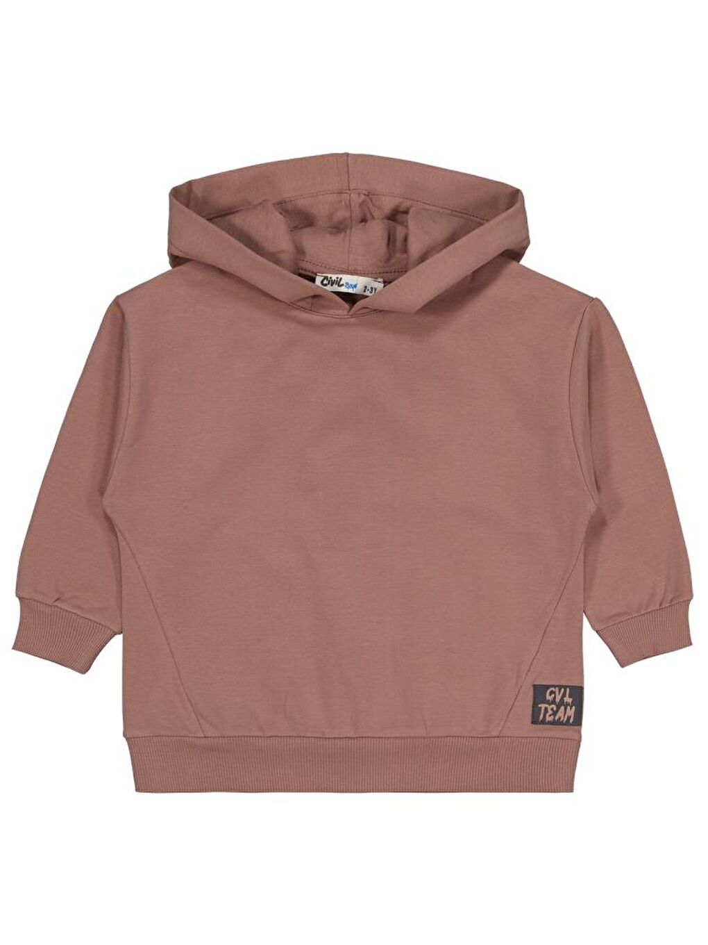 Boys Cvl Team Etiketli 2-5 Yaş Sweatshirt - Kahverengi3-4 Yaş