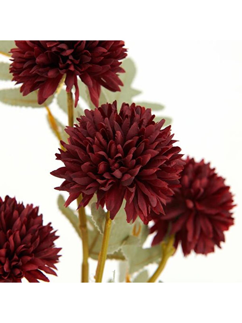 Soft Yapay Çiçek - Bordo-4