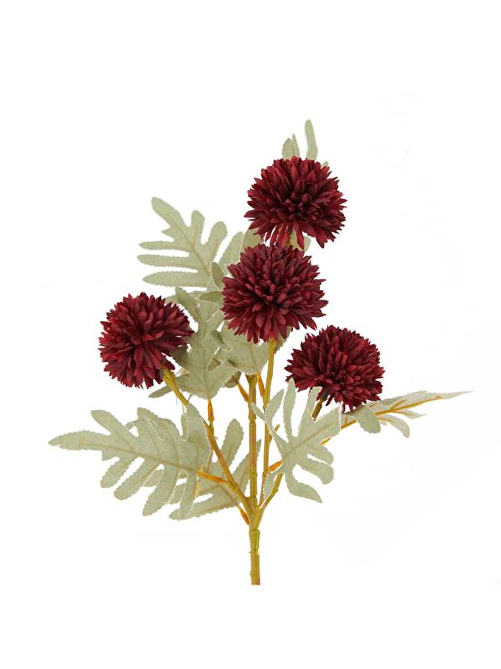 Soft Yapay Çiçek - Bordo-5