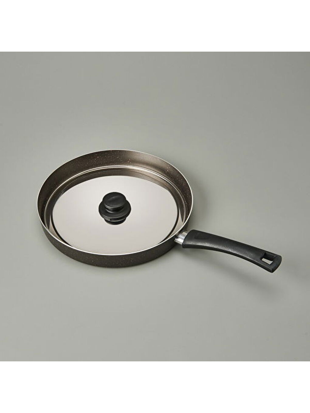 Granit Balık Tavası - Gri - 30 cm-2