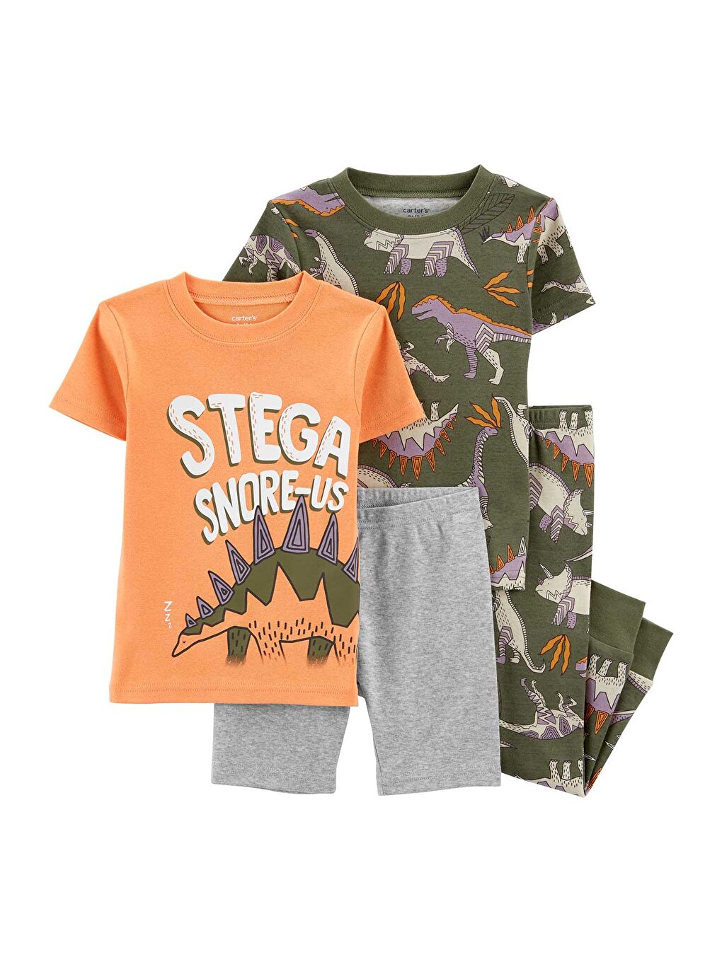 Siyah Erkek Bebek Pijama Set 4'lü Paket